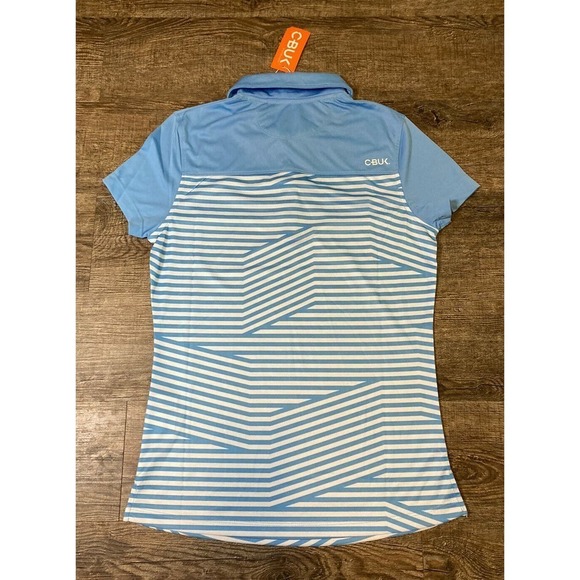 Cutter & Buck C-BUK Women’s Spree Polo LBK00012 Atlas Blue Size XS NWT - Picture 10 of 10